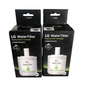 2x LG Water Filter LT500P Replacement Cartridge. New